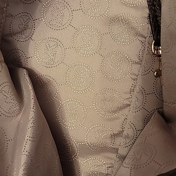 Michael Kors Brown Woven leather hand bag - Picture 6 of 8